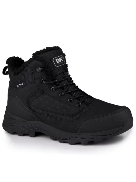 Buty z futerkiem trekkingowe DK VARIAL czarne