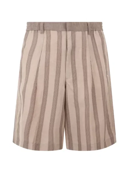 Шорти Emporio Armani на райета с връзки