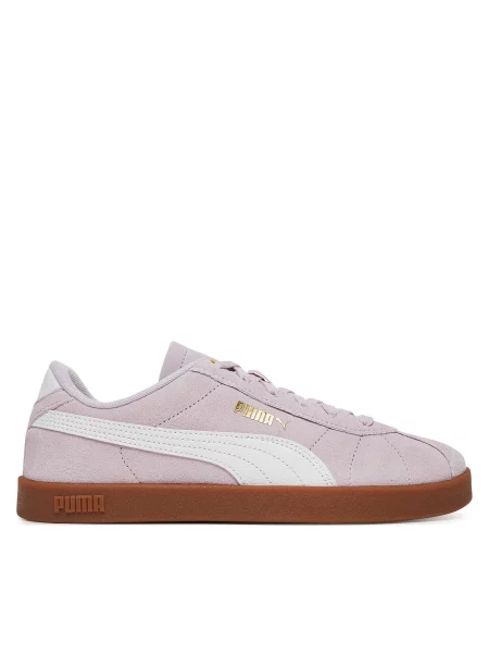 Кросівки PUMA Club II lilac frost/puma white/gum білі