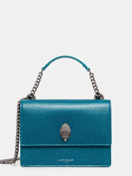 Чанта Kurt Geiger London тюркоазено