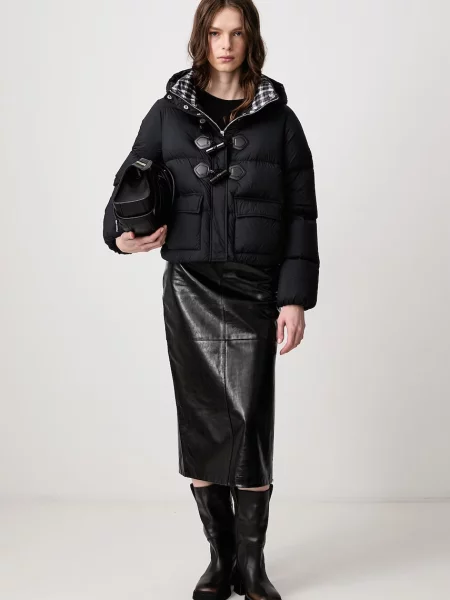 GANNI Future Quilt Mini Puffer geacă cu puf pentru femei