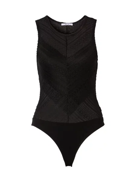 ABOUT YOU Tricou body Finja' negru