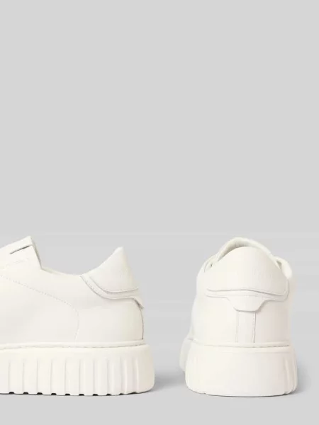 Sneakersy ze skóry z aplikacją z metką Antony Morato białe