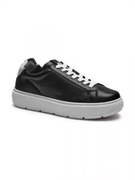 Love Moschino De piele sneakers negru