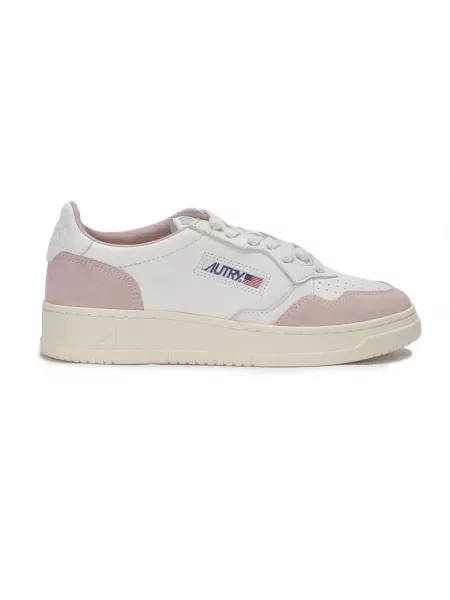 Sneakersy Autry biznesowe białe