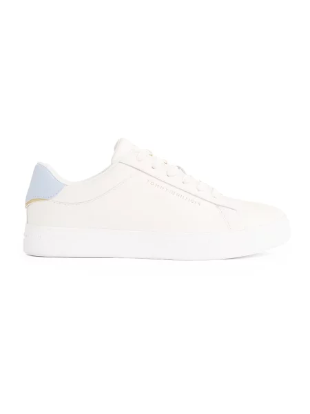 Sneakersy Tommy Hilfiger skórzane białe