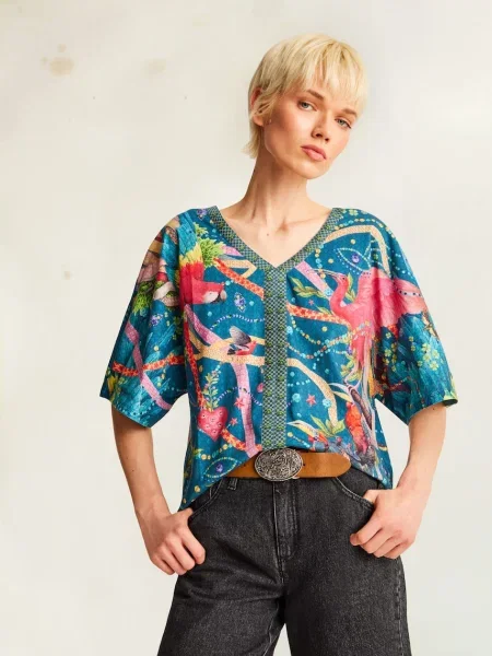 Тениска Medicine дамска зелено