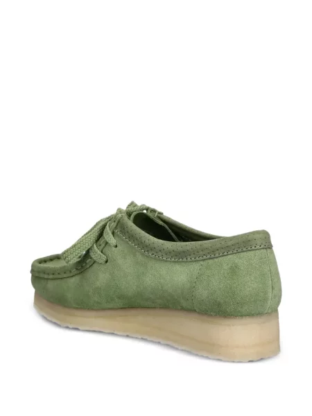 Пустинни ботуши Clarks Originals с ресни зелено