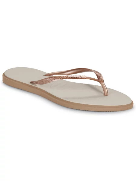 Pantofle Havaianas béžové
