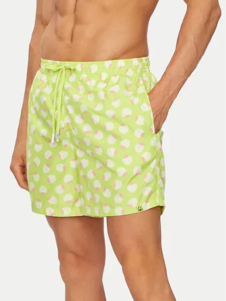 United Colors Of Benetton Plavecké šortky zelená