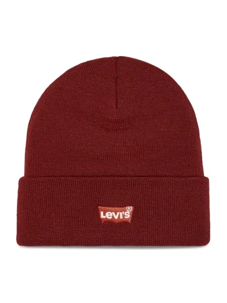 Čiapka Levi's s výšivkou červená