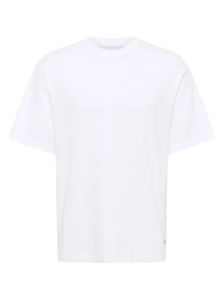 Mustang T-Shirt Akron Relaxed Fit λευκό