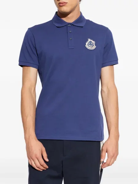 Polotričko Moncler s autogramem modré