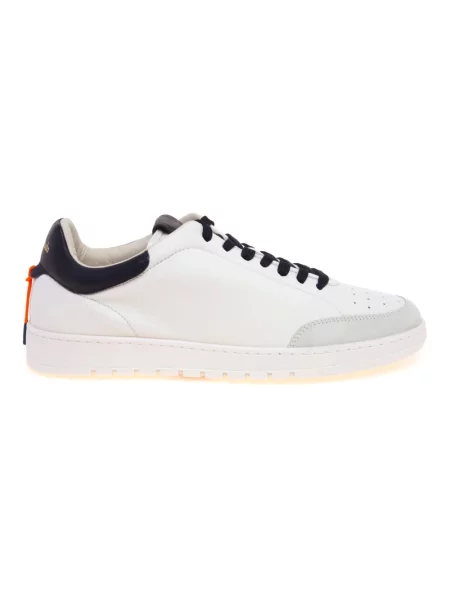 Sneakersy Barracuda skórzane białe