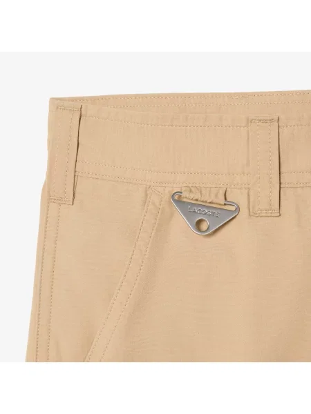 Шорты Lacoste бежевые