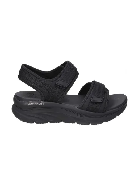 Dámske sandále SKECHERS D'Lux Walker Adored Days black čierna