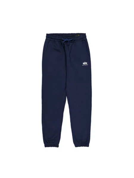 Kalhoty Alpha Industries Basic Small Logo II Jogger ultra navy bílé