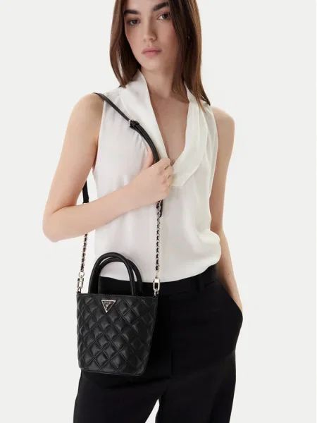 GUESS Poșete GIULLY II' negru