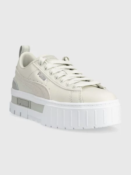 Sneakers Puma Mayze Lth Wn's Gray EUR 37 sivá