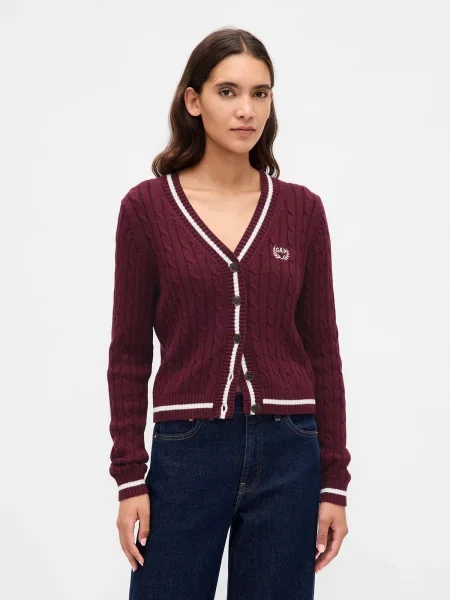 Cropp cardigan Gap alb