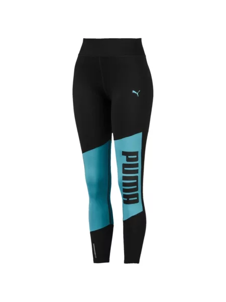 Grafic leggings Puma cu autograf negru
