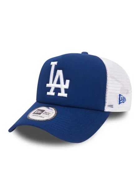 New Era Cap Clean Trucker Los Angeles Dodgers Lrywhite albastru