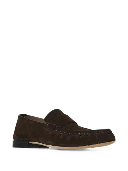 Mocasini The Row maro