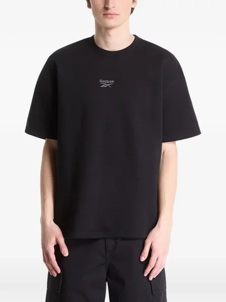 Tričko Reebok s autogramem černé