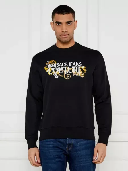 Versace Jeans Couture Pulóver fekete