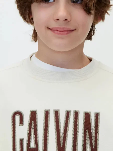 Суитчър Calvin Klein Jeans бежово