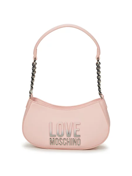 Ročna torba LOVE MOSCHINO roza
