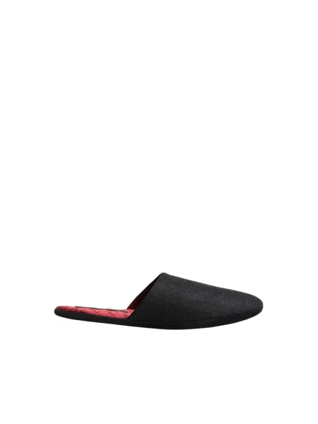 Półbuty Dolce And Gabbana wełniane pikowane szare