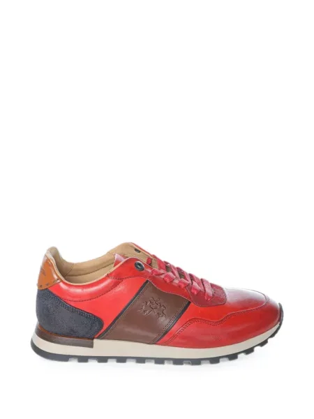 Δερμάτινα sneakers La Martina κόκκινο