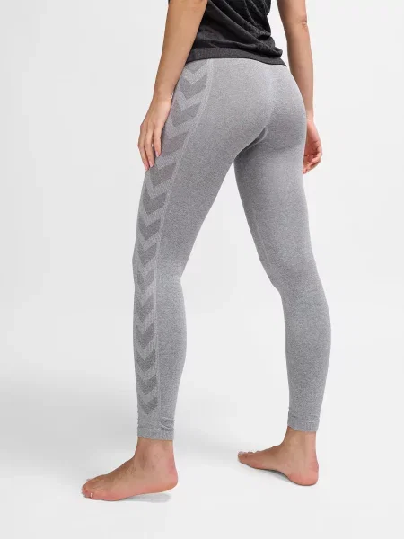 Rajstopy Hummel hmlci mid waist szare