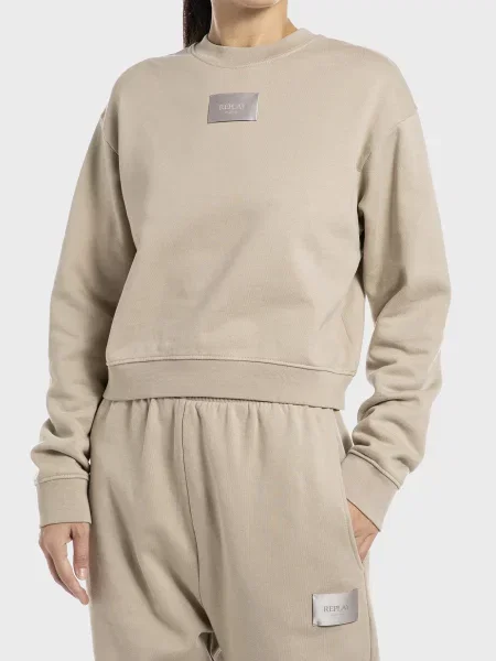 Свитшот Replay бежевый