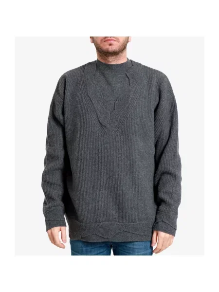 Sweter Laneus szary