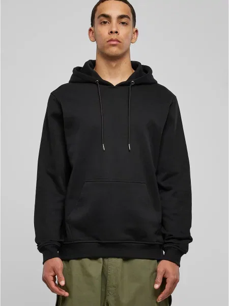 Суитшърт Urban Classics Basic Terry Hoody Black S черно