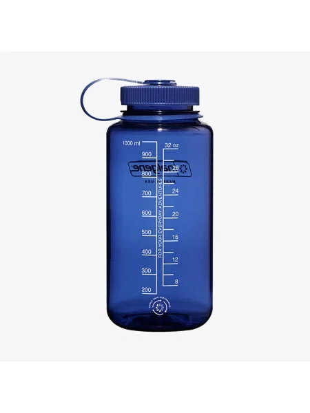 Egyszínű farmerek Nalgene kék