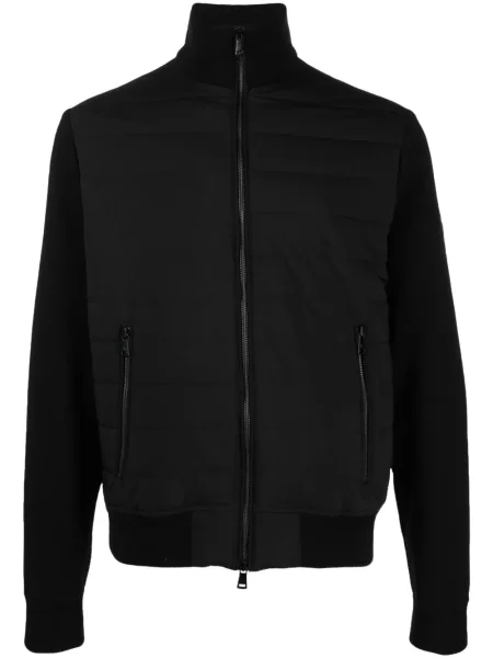 Geacă Ralph Lauren Purple Label cu model herringbone negru