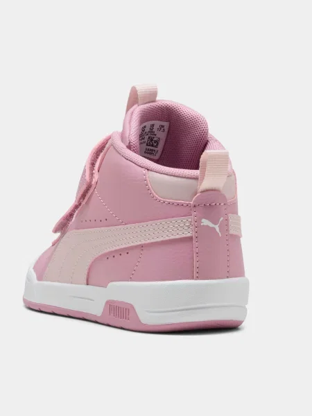 Дитячі Кеди високі PUMA Multiflex 2 Mid Sl V Ps комбінований верх рожевий