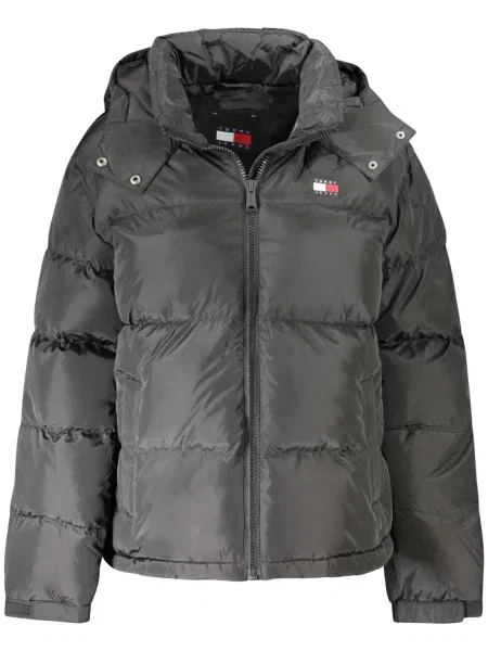 Tommy Jeans De puf geacă negru