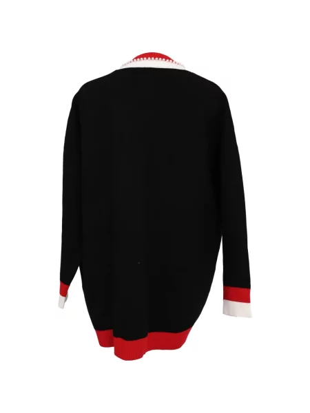 Cardigan Sandro cu perle negru