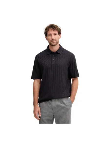 Koszulka polo Armani Exchange niebieska