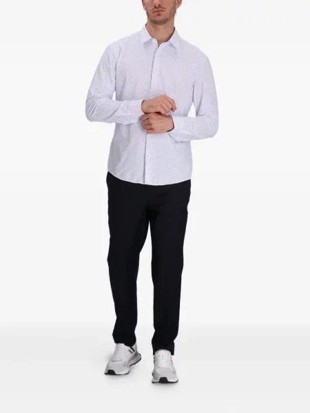 Pantaloni Boss conici negru