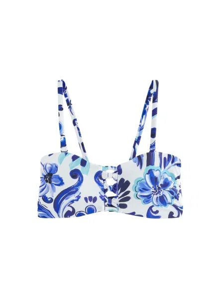 Next Bikini zgornji del mornarska / svetlo modra bela