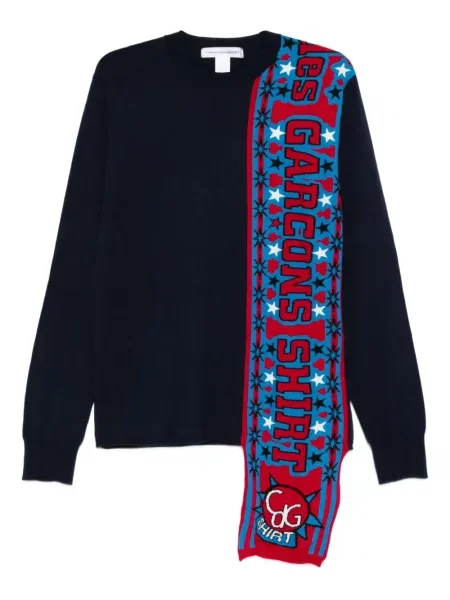 Fular Comme Des Garçons Shirt albastru