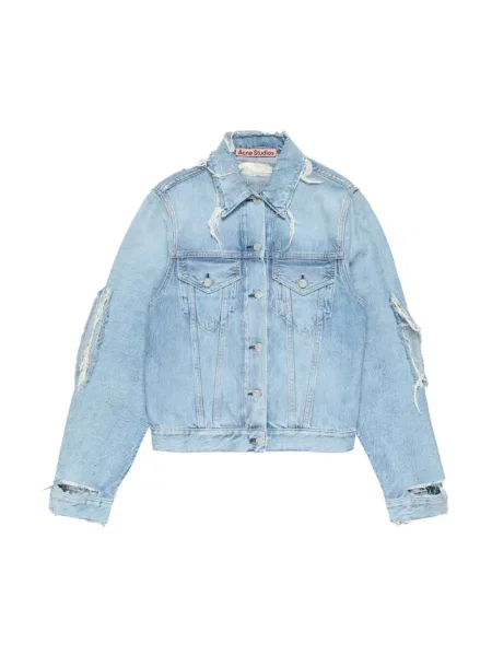 Kurtka jeansowa Acne Studios niebieska