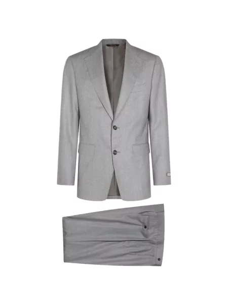 Costum Canali de lână gri