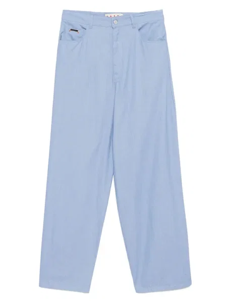 Pantaloni Marni albastru