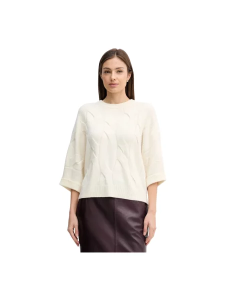 Sweter Benetton beżowy